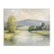 Stupell Industries Abstract River & Mountain Scene Canvas Design by Petal Prints Design
